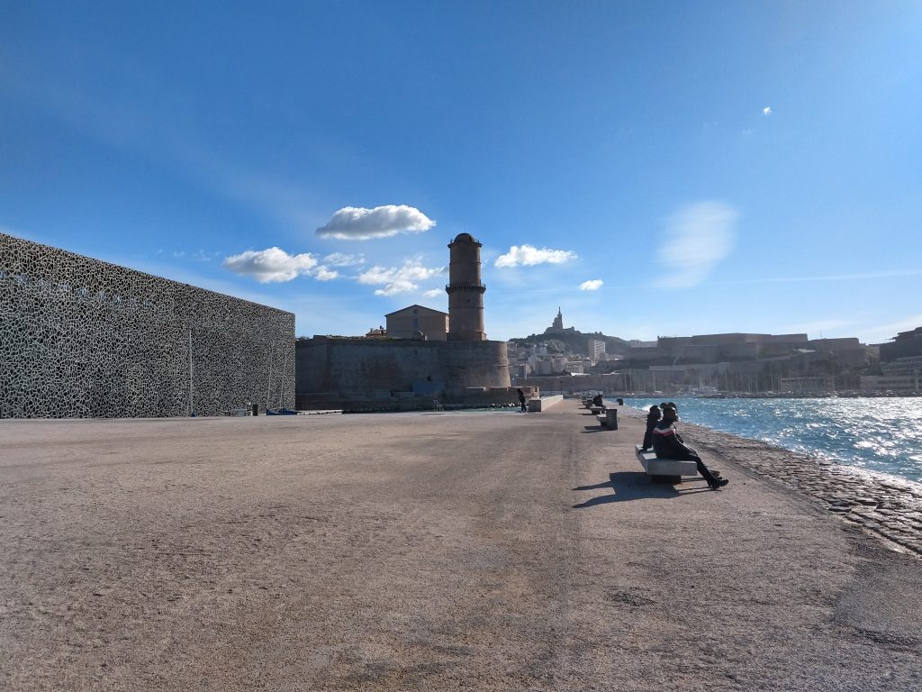 Museu das Civilizações da Europa e do Mediterrâneo de Marseille e o Fort de Saint Jean