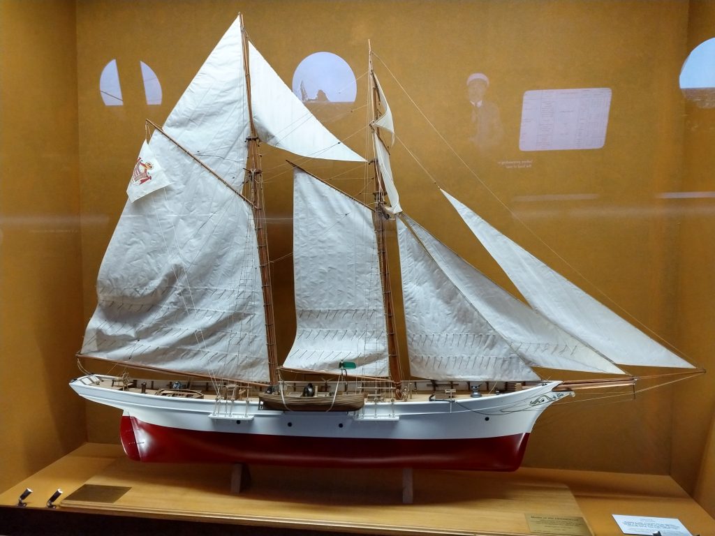 Maquete do Navio Hirondelle